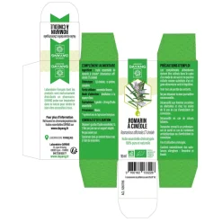 Huile essentielle romarin à cinéole bio Dayang - flacon de 10ml