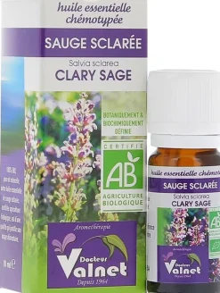 Huile essentielle Sauge sclarée Bio Dr Valnet - 10 ml