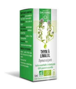 Huile essentielle Thym à linalol Bio Dayang - flacon de 5ml