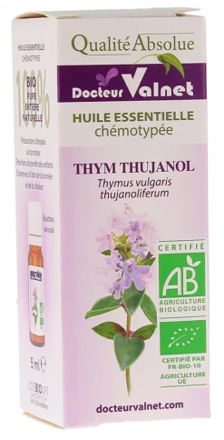 Huile essentielle Thym thujanol Bio Dr Valnet - Flacon de 5 ml
