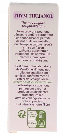 Huile essentielle Thym thujanol Bio Dr Valnet - Flacon de 5 ml