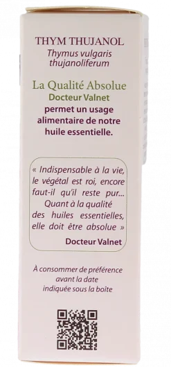 Huile essentielle Thym thujanol Bio Dr Valnet - Flacon de 5 ml