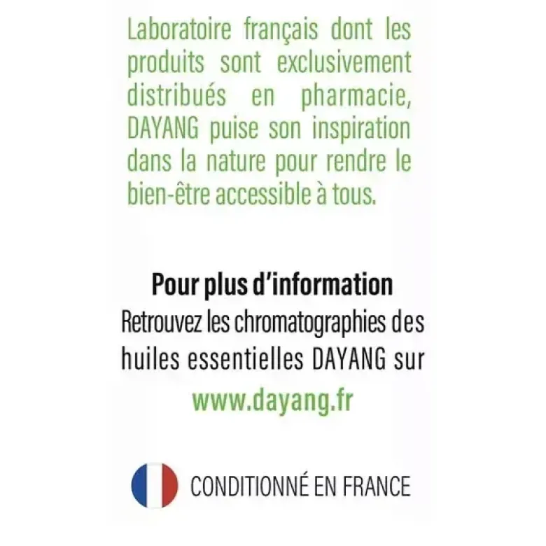 Huile essentielle Thym à Thymol Dayang - flacon de 5ml