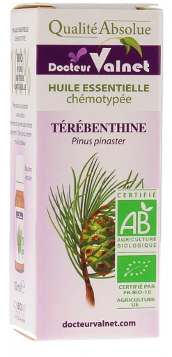 Huile essentielle Térébenthine Bio Dr Valnet - 10 ml