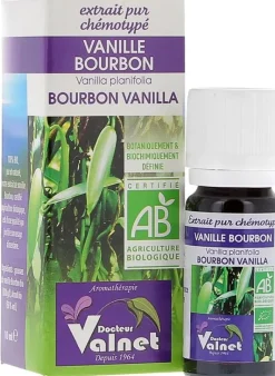 Huile essentielle Vanille extrait Bio Dr Valnet - 10 ml