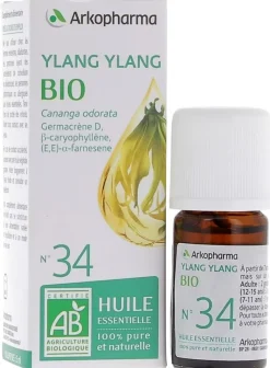 Huile Essentielle Ylang Ylang Bio n°34 Arkopharma - flacon de 5 ml