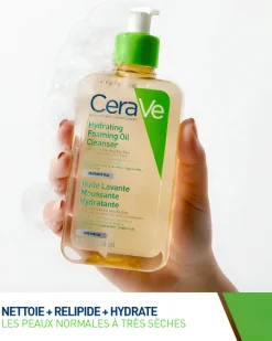 Huile lavante moussante hydratante Cerave