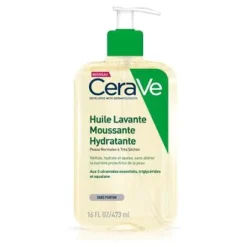 Huile lavante moussante hydratante Cerave