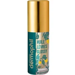 Huile lèvres glossy Dermophil - flacon de 5ml