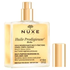Huile prodigieuse Riche huile nourrissante multi-fonctions Nuxe - flacon de 100 ml