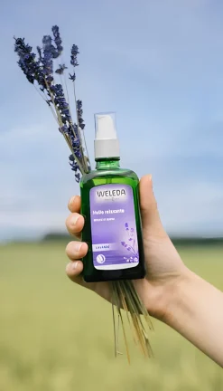 Huile relaxante à la lavande Weleda - Flacon de 100 ml