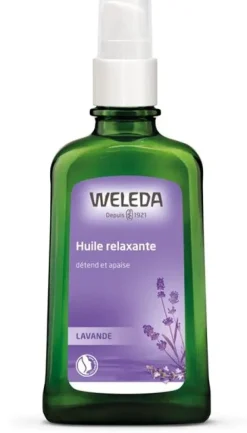 Huile relaxante à la lavande Weleda - Flacon de 100 ml