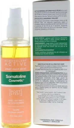 Huile sèche Remodelant active Somatoline Cosmetic - spray de 125ml