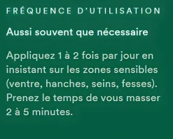 Huile vergetures prévention et correction Klorane