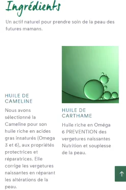 Huile vergetures prévention et correction Klorane