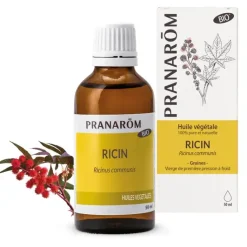 Huile végétale de ricin bio Pranarôm