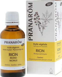 Huile végétale de ricin bio Pranarôm