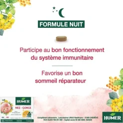Humer Jour et Nuit nez gorge - boite de 15 comprimés