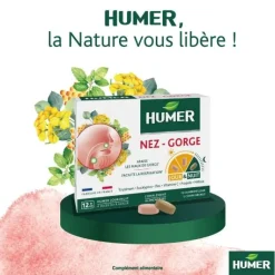 Humer Jour et Nuit nez gorge - boite de 15 comprimés