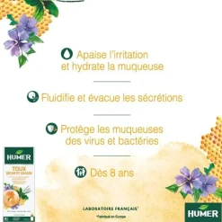 Humer toux sèche et grasse – sirop 170 ml