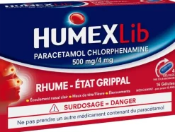 HumexLib rhume état grippal – 16 gélules