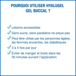 Hyalugel gel buccal Cooper – tube 20 ml