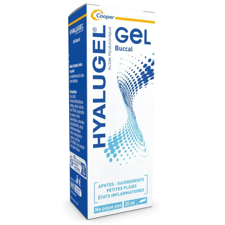 Hyalugel gel buccal Cooper – tube 20 ml
