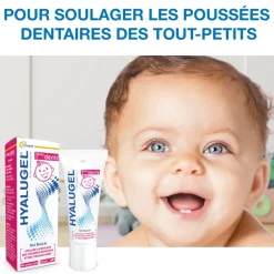 Hyalugel gel buccal 1ère dents - tube de 20 ml