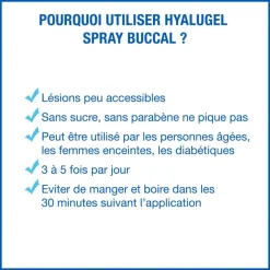 Hyalugel spray buccal – 20 ml