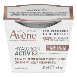 Hyaluron Activ B3 aqua gel-crème régénération cellulaire Avène - recharge de 50ml