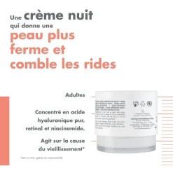 Hyaluron Activ B3 Crème multi-intensive nuit Avène - pot de 40ml