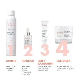 Hyaluron Activ B3 Crème multi-intensive nuit Avène - pot de 40ml