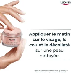 Hyaluron-filler + elasticity soin de jour rosé SPF30 Eucerin