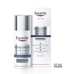 Hyaluron-filler extra riche soin de nuit Eucerin - tube de 50 ml
