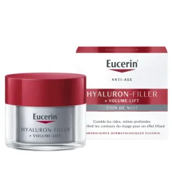 Hyaluron-Filler + volume-lift Soin de nuit Eucerin - Pot de 50 ml