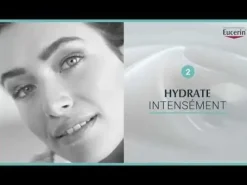 Hyaluron-filler + 3x effect gel-crème soin de nuit booster d'hydratation Eucerin - pot de 50 ml