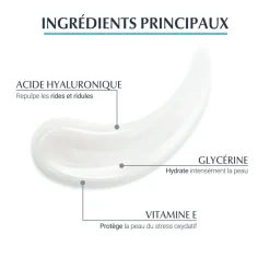 Hyaluron-filler + 3x effect gel-crème soin de nuit booster d'hydratation Eucerin - pot de 50 ml