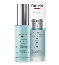Hyaluron-Filler + 3x Effect Sérum booster d'hydratation Eucerin - flacon pompe de 30 ml