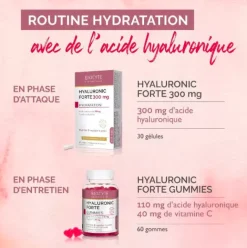Hyaluronic Forte gummies Biocyte - pot de 60 gommes