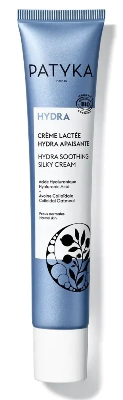 Hydra Crème lactée hydra apaisante bio Patyka - tube de 40ml