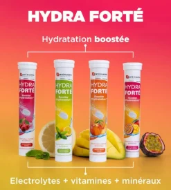 Hydra Forté booster d'hydratation arôme naturel cola Forté Pharma - 24 comprimés effervescents