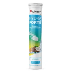 Hydra Forté booster d'hydratation arôme naturel coco passion Forté Pharma - 24 comprimés effervescents