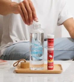 Hydra Forté énergie booster d'hydratation arôme naturel orange citron Forté Pharma - 24 comprimés effervescents