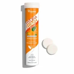 HydraFresh boost hydratation goût fruits exotiques Vitavea - 20 comprimés effervescents