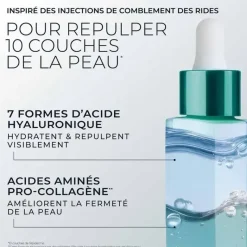 Hydra+Hyaluronic Sérum concentré repulpant intense RoC - flacon-pipette de 30ml