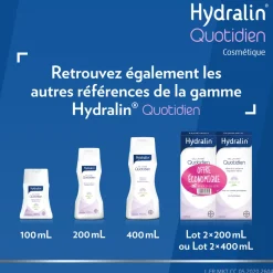 Hydralin apaisa lingettes intime - boite de 10 lingettes
