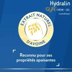 Hydralin Gyn Crème Gel Apaisante 15g apaise et protège la zone intime