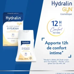 Hydralin Gyn Irritation Gel Lavant Calmant 100ml équilibre intime