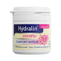 Hydralin IntimiFlor confort intime - pot de 30 gélules