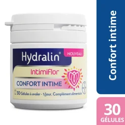 Hydralin IntimiFlor confort intime - pot de 30 gélules